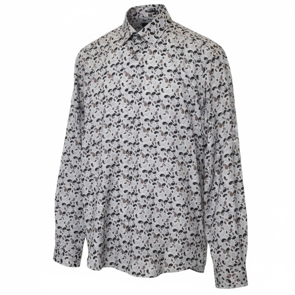 Essere Paisley Dress Shirt Size Large